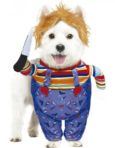 Déguisement pour petit Chien Killer Doll