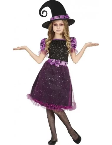 Verkleidung Purple Witch