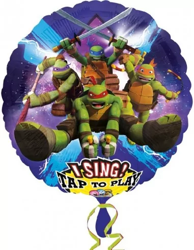 Ballon musicale 71cm Tortue Ninja