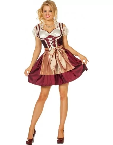 Kostüm in Miete Dirndl Bordeaux