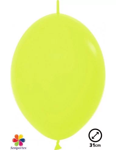 25 Ballons Sempertex Linkoloon Ø 30cm Neon gelb