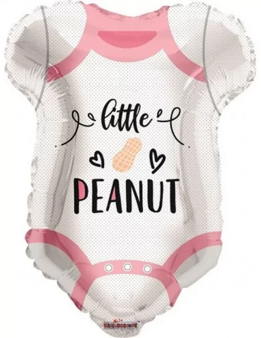 Folienballon Baby Girl Little Peanut 38cm