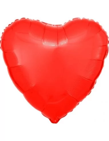 Ballon Gelli Coeur rouge 45cm