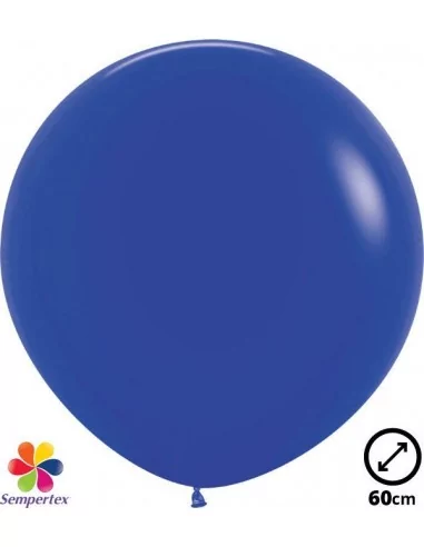 10 Ballons Sempertex Ø 60cm Fashion blau Royale