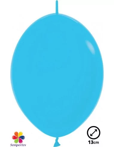 50 Ballons Sempertex Linkoloon Ø 13cm Fashion bleu