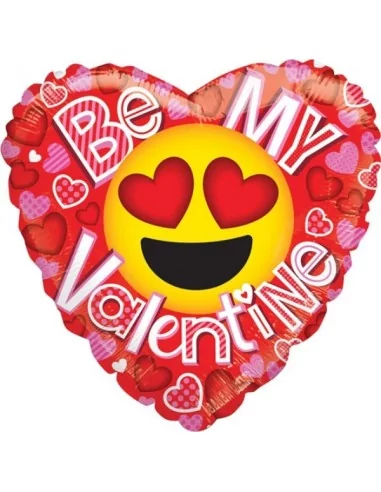 Folienballon Herz Riesig Be my Valentine 91cm