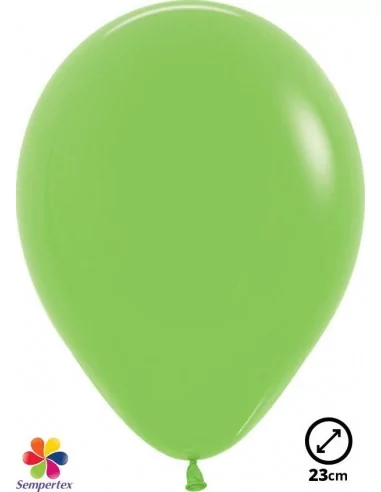 100 Ballons Sempertex Ø 23cm Fashion Vert Pomme