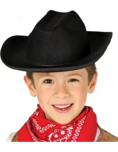 Chapeau Cowboy Enfant noir