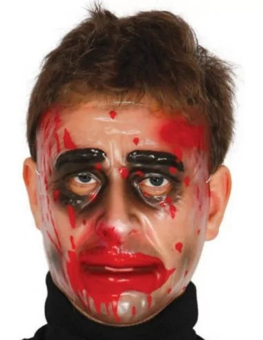 Maske Blut Transparent Mann