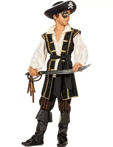 Kostüm Pirat braun
