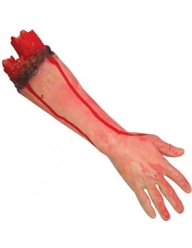 Abgeschnittene Hand in Blut 30cm