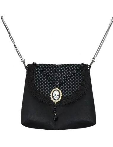 Gothic Handtasche schwarz