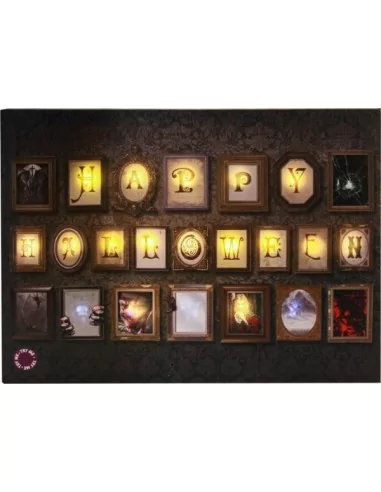 Halloween 15-LEDs Sonore Leuchtrahmen 40cm