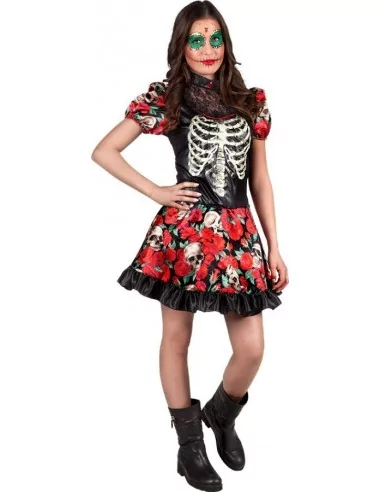 Teenager-Kostüm Niña Catrina