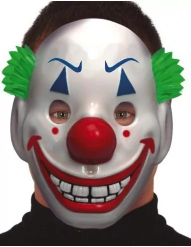 Masque Clown Riant plastique