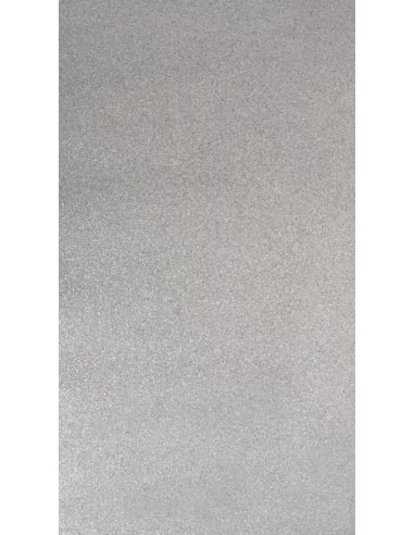 3m Tischdecke Pailletten silber 120cm