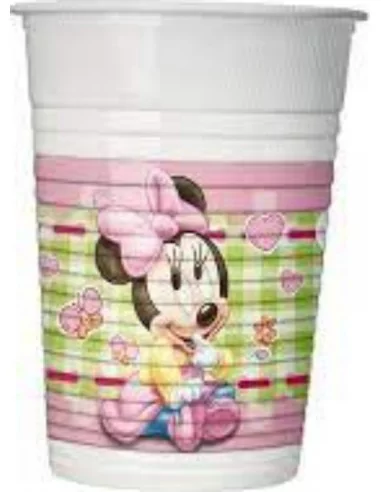 8 Gobelets plastique 20cl Baby Minnie