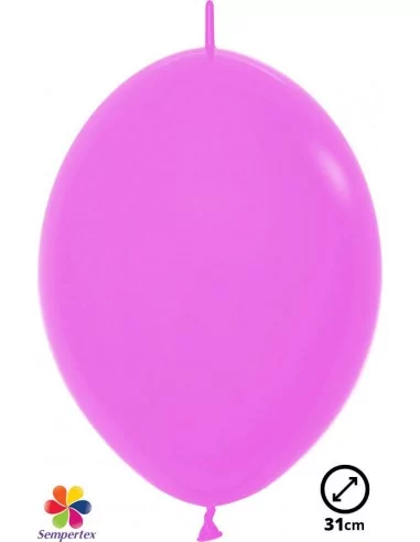 25 Ballons Sempertex Linkoloon Ø 30cm néon fuchsia