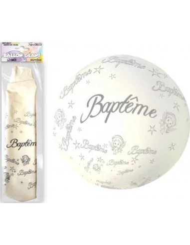 Ballon Géant 100cm -Baptême-