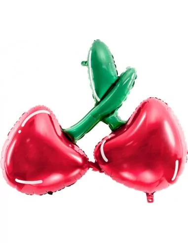 Ballon alu figurine Cerises 88cm