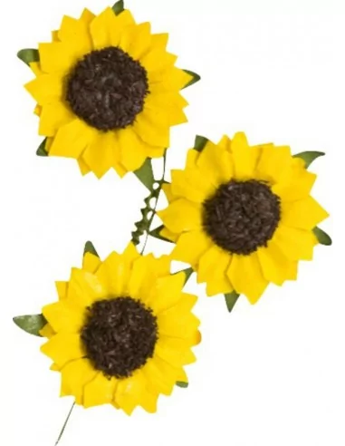 12 Sonnenblumen 25mm