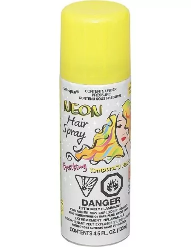 Spray de Cheveux 133ml Jaune néon