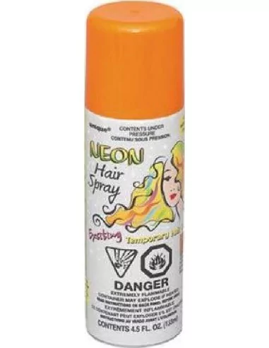 Spray de Cheveux 133ml Orange néon