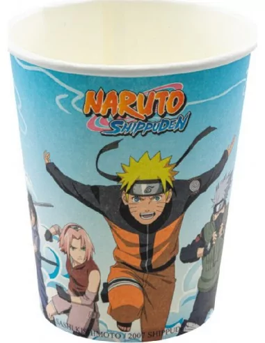 8 Becher 250ml Karton Naruto Shippuden -ﾩ.