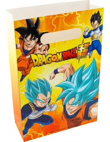 Set 4 Papier-Geschenktüten Dragon Ball Z - 15.8cmx23.6cm