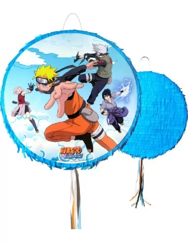 Blaue Pinata zum Ziehen Naruto Shippuden - Ø40cm