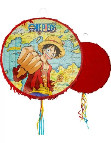 Pinata Rot Zum Ziehen One Piece - Ø40cm