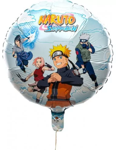 Ballon alu 39cm Naruto Shippuden -ﾩ