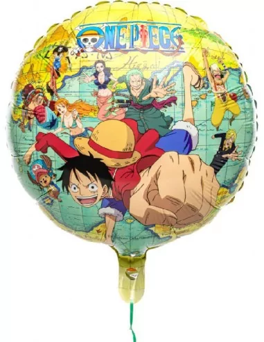 Ballon alu 39cm One Piece -ﾩ