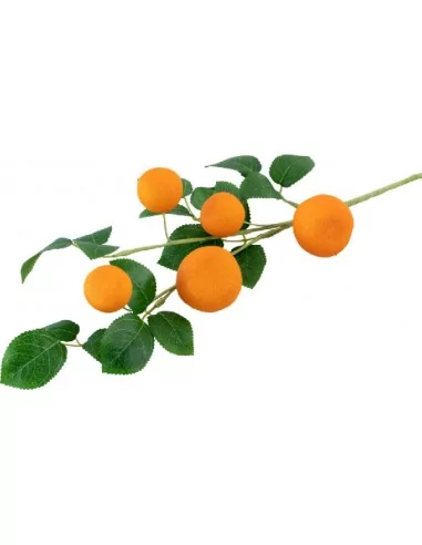 Branche 5 Mandarines 50cm