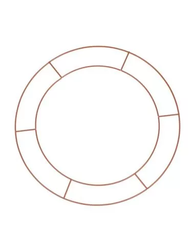 3 Couronnes à suspendre avec cordes 40cm