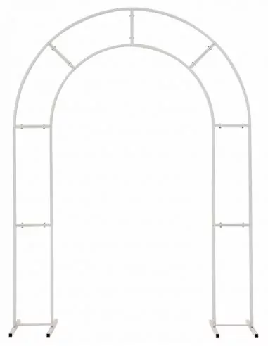 Armatur Eingangsportal Eden weiß 200cm