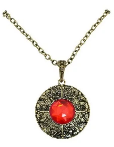 Collier Vampire Pierre rouge