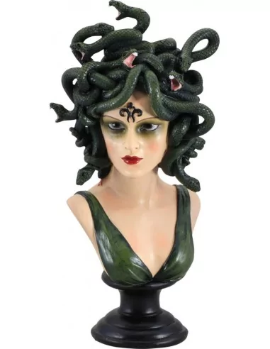 Büste Polyresin Medusa 18cmx14cmx37.5cm