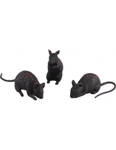 Souris Ensanglantee - 3 Ass 12cmx3.5cmx8cm