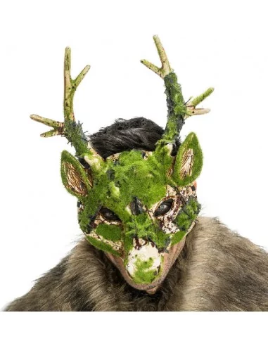 Maske Hirsch Schaumstoff-Effekt 25.5cmx8.5cmx34cm