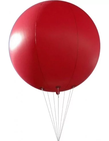 Ballon captif Vinyl Ø 180cm rouge