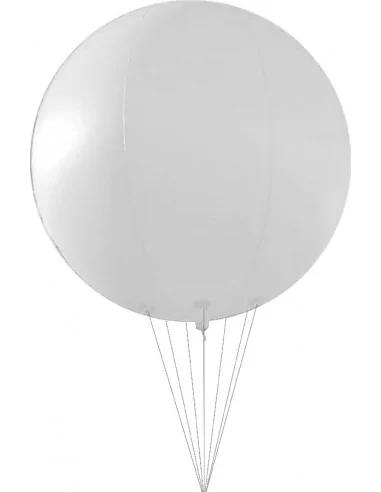 Fesselballon aus Vinyl Ø 310 cm weiß