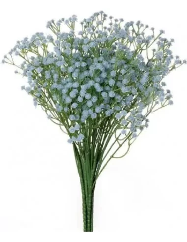 Gypsophila-Stab mit 108 Blumen 62cm weiß