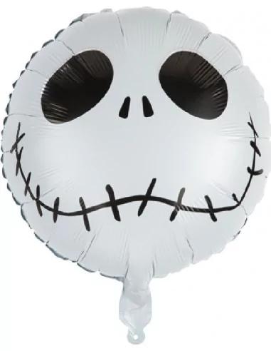 Ballon alu Tête de Mort 45cm