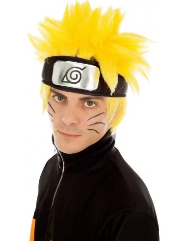 Naruto Shippuden Perücke Gelb - Naruto Shippuden -.