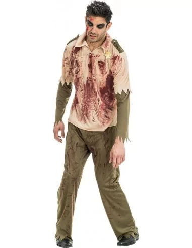 Déguisement Sheriff Zombie