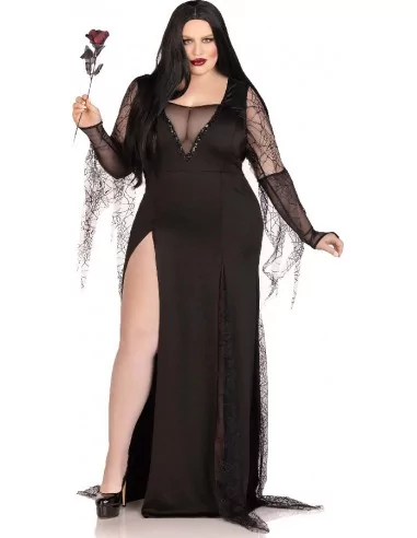 Verkleidung Sexy Spooky Morticia