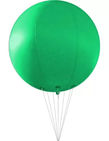 Fesselballon aus Vinyl Ø 310 cm grün