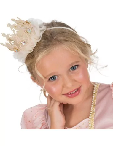 Diadem Krone Prinzessin gold