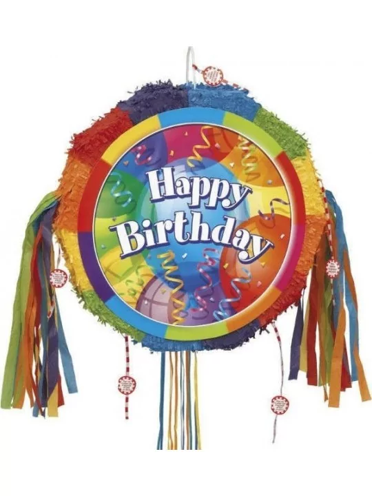 Zieh-Pinata -Happy Birthday- 45cm Festartikel